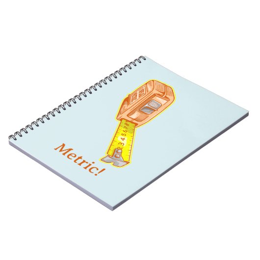 Messband Notizblock (Linke Seite)