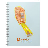 Messband Notizblock (Vorderseite)