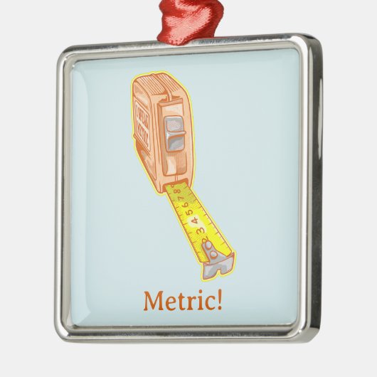 Messband Ornament Aus Metall (Links)