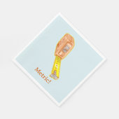 Messband Serviette (Ecke)