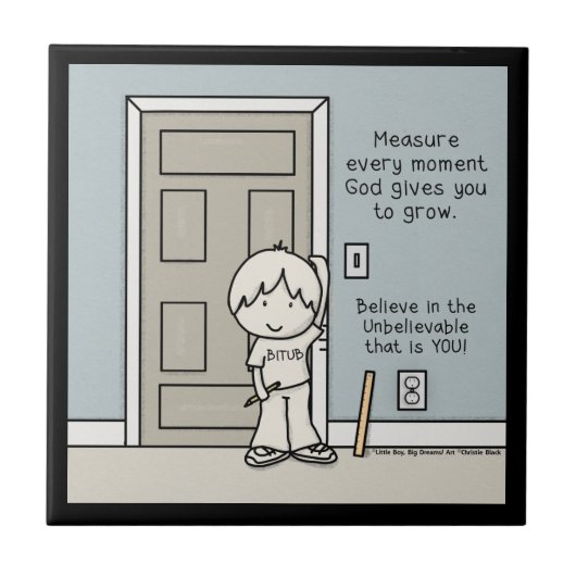 Messbare Momente Fliese (Vorderseite)