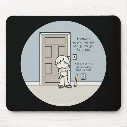 Messbare Momente Mousepad (Vorne)