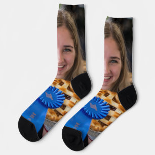 Messe Backwettbewerb Foto Anpassen Socken