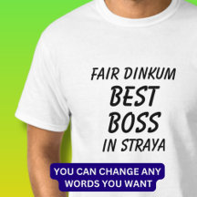 Messe Dinkum BEST BOSS in Straya (Australien)