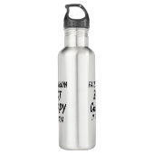 Messe Dinkum BEST CHIPPY (Carpenter) in Straya Edelstahlflasche (Rückseite)