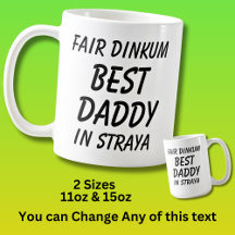 Messe Dinkum BEST DADDY in Straya (Australien)