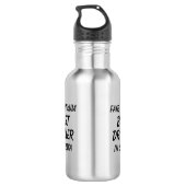 Messe Dinkum BEST DRILLER in Straya Edelstahlflasche (Rückseite)