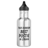 Messe Dinkum BEST POSTIE (Postman) in Straya Edelstahlflasche (Rechts)