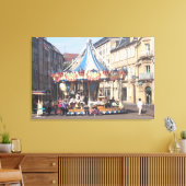 Messe Ground Roundabout in einer antiken französis Leinwanddruck (Insitu (Wohnzimmer))