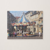 Messe Ground Roundabout in einer antiken französis Puzzle (Horizontal)