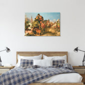 Messe in Sevilla Leinwanddruck (Insitu (Schlafzimmer))