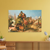 Messe in Sevilla Leinwanddruck (Insitu (Wohnzimmer))