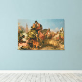 Messe in Sevilla Leinwanddruck (Insitu (Holzboden))