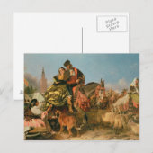 Messe in Sevilla Postkarte (Vorne/Hinten)