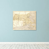 Messe, Insel Rhode Leinwanddruck (Insitu (Holzboden))