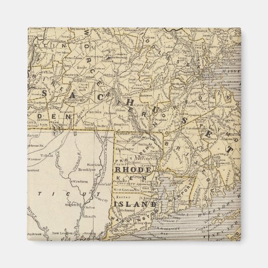Messe, Insel Rhode Magnet (Vorne)