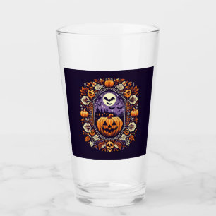 Messe Isle/Colorwork Vintag Halloween/Herbst Glas