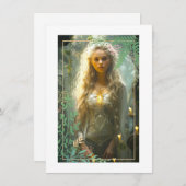 Messe Maiden Flachbildschirm Mitteilungskarte (Vorne/Hinten)