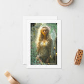 Messe Maiden Flachbildschirm Mitteilungskarte (Vorderseite/Rückseite Beispiel)