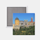 Messe Sintra Palace Foto in Portugal Magnet (Vorderseite/Rückseite)