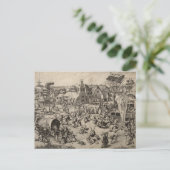 Messe St. Georges Day von Pieter Bruegel Postkarte (Stehend Vorderseite)