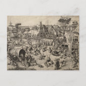 Messe St. Georges Day von Pieter Bruegel Postkarte (Vorderseite)