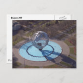 Messegelände der historischen Welt Postkarte (Vorne/Hinten)