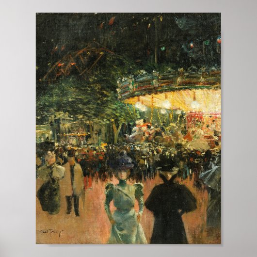 Messegelände, Place Pigalle | Louis Abel-Truchet Poster (Vorne)