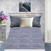 Messelement Fleecedecke