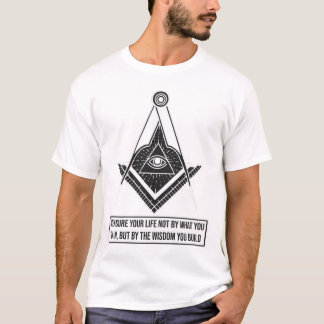 Messen Sie Ihr Leben an Weisheit | Inspirierendes T-Shirt