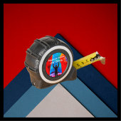 Messen Sie zweimal geschnitten einmal benutzerdefi Maßband