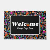 Messen Sie zweimal schneiden, wenn die Nählieferan Fußmatte (Vorderseite)