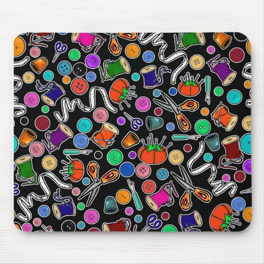 Messen Sie zweimal schneiden, wenn die Nählieferan Mousepad (Vorne)