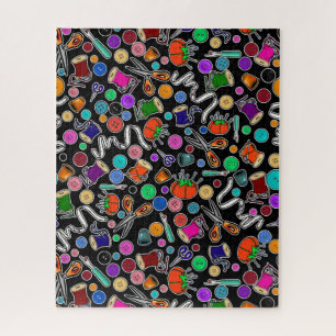 Messen Sie zweimal schneiden, wenn die Nählieferan Puzzle