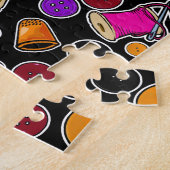 Messen Sie zweimal schneiden, wenn die Nählieferan Puzzle (Seite)