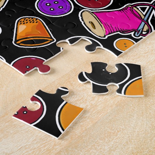 Messen Sie zweimal schneiden, wenn die Nählieferan Puzzle (Seite)