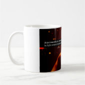 Messende Leben-Inspirational Tasse (Links)