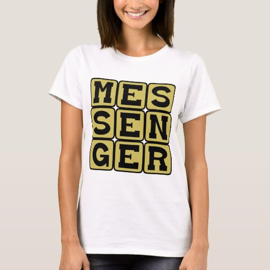 Messenger, einer, der liefert T-Shirt (Vorderseite)