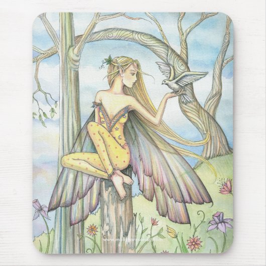 Messenger Fairy Dove Mousepad (Vorne)