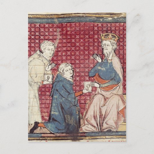 Messengers erzählt Charlemagne Postkarte (Vorderseite)