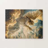 Messengers of Peace Angel with White Dove Puzzle (Horizontal)