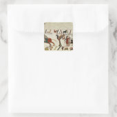 Messengers von Duke William bis Typ de Quadratischer Aufkleber (Tasche)