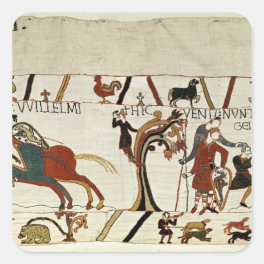 Messengers von Duke William bis Typ de Quadratischer Aufkleber (Vorderseite)