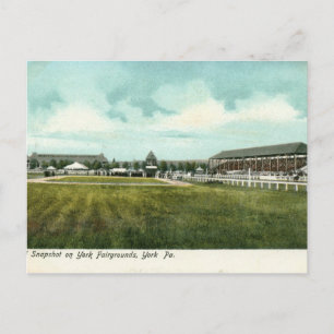 Messeplatz, York, PA Vintage Postkarte