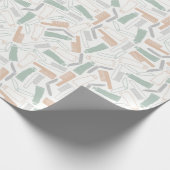 Messer des niedlichen Koch Geschenkpapier (Ecke)