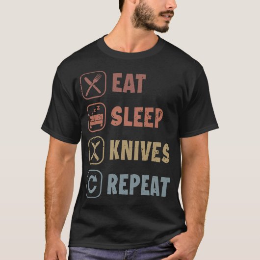 Messer des S2-Messers (140) T-Shirt (Vorderseite)