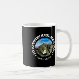 Messer Edge Trail Vintage Mount Katahdin Berg H Kaffeetasse