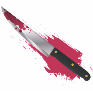 Messer! Fotoskulptur Magnet