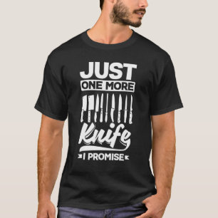 Messer für einen einzigen Sammelmesser T-Shirt