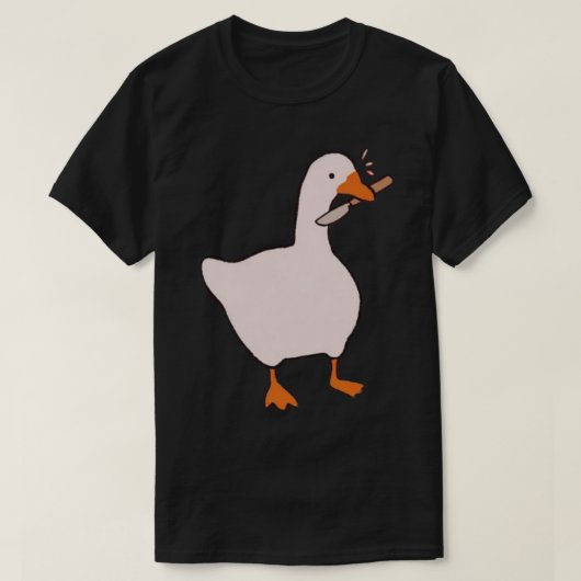 Messer Gänse aktiv T-Shirt (Design vorne)